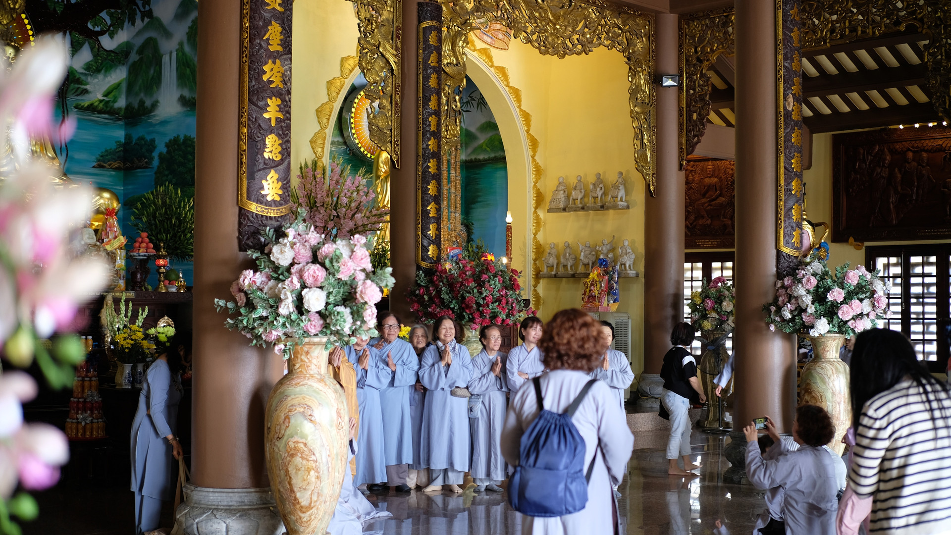 Ngôi chùa sở hữu tượng Phật Quan Âm cao nhất Việt Nam: Nơi vô cùng linh thiêng, nằm trên bán đảo thơ mộng tại TP đáng sống nhất thế giới- Ảnh 8.