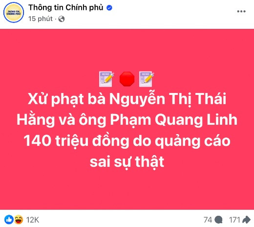 Lý do Hoa hậu Thùy Tiên chỉ bị nhắc nhở trong vụ quảng cáo kẹo rau củ