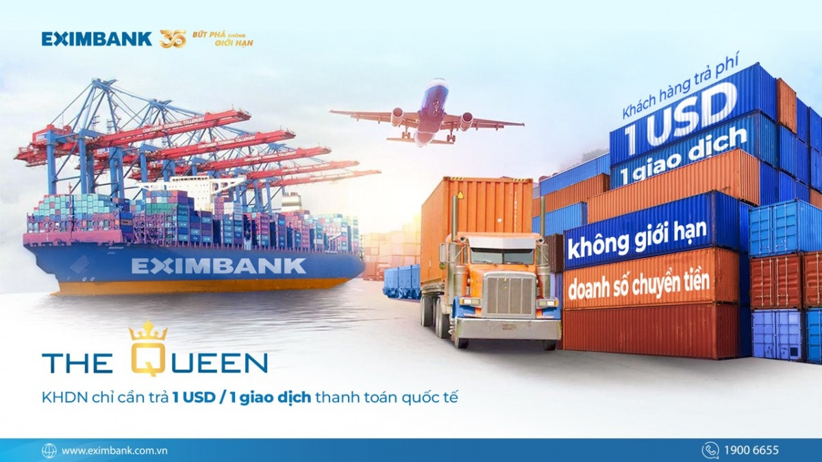 Eximbank đồng hành cùng doanh nghiệp 'vượt sóng' kinh tế toàn cầu