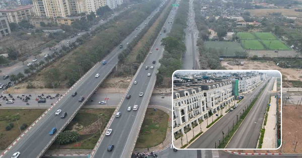 Chỉ một tháng nữa, đại lộ nối 2 quận Nam Từ Liêm và Hà Đông kết nối các siêu đô thị sẽ chính thức khơi thông