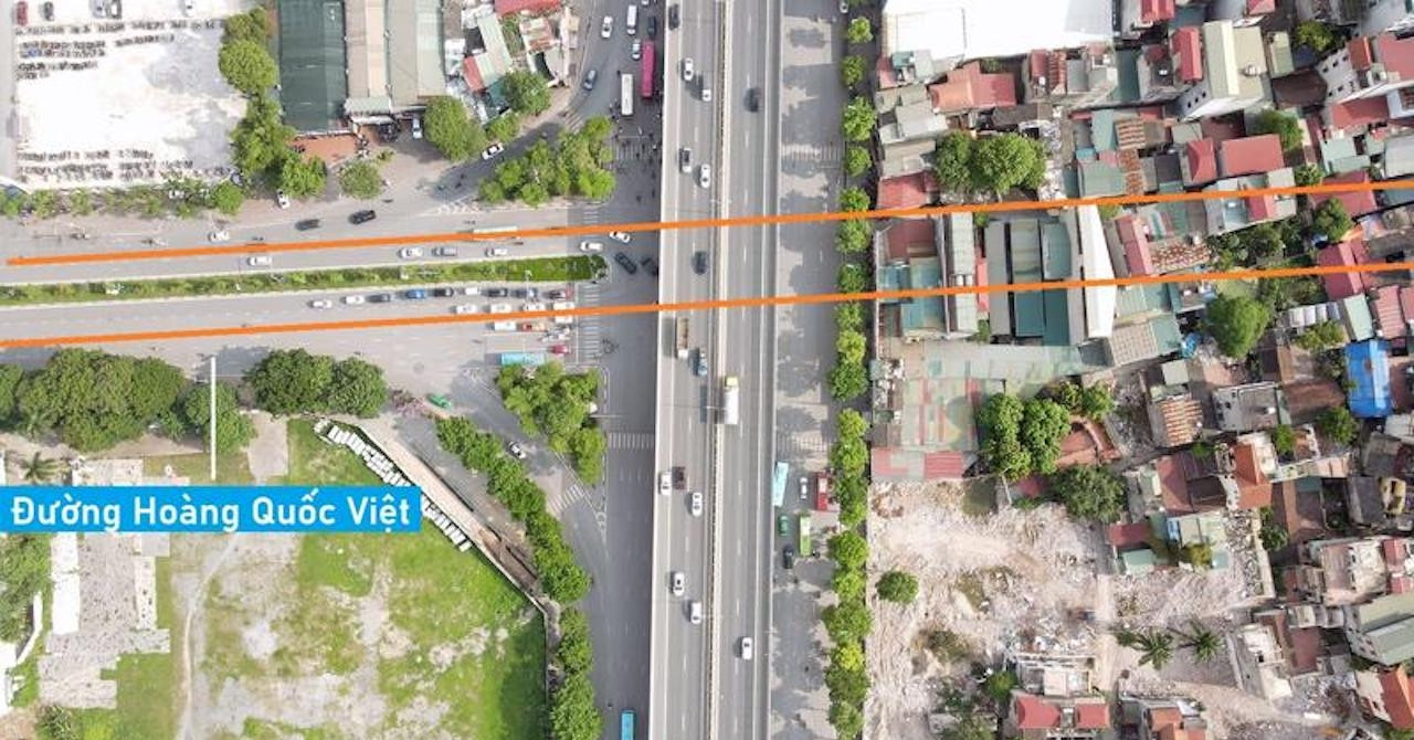 Hà Nội chuẩn bị làm hầm chui Hoàng Quốc Việt - Phạm Văn Đồng gần 3.000 tỷ đồng