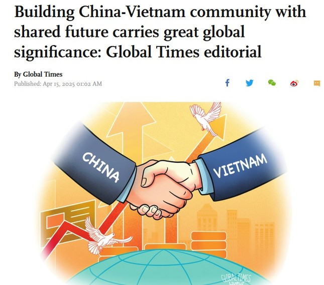Báo chí Trung Quốc: Tầm quan trọng chiến lược của quan hệ Việt - Trung ảnh 3
