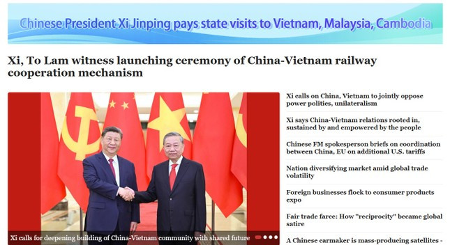 Báo chí Trung Quốc: Tầm quan trọng chiến lược của quan hệ Việt - Trung ảnh 1