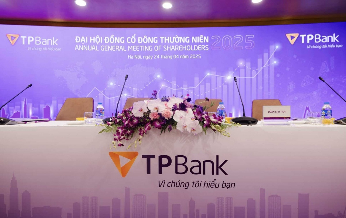 ĐHĐCĐ TPBank: Mục tiêu lợi nhuận tăng 18%, chia cổ tức 15% bằng tiền mặt và cổ phiếu