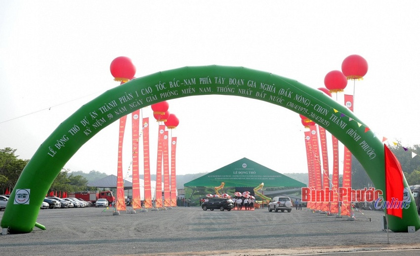 Dự án thành phần cao tốc gần 20.000 tỷ đồng do Vingroup, Becamex IDC và GVR góp sức chính thức động thổ