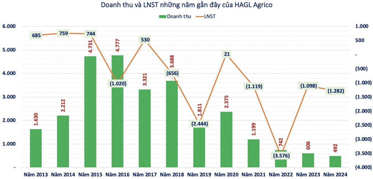 Kinh doanh thua lỗ kéo dài, 8.900 cổ đông rời khỏi HAGL Agrico (HNG)