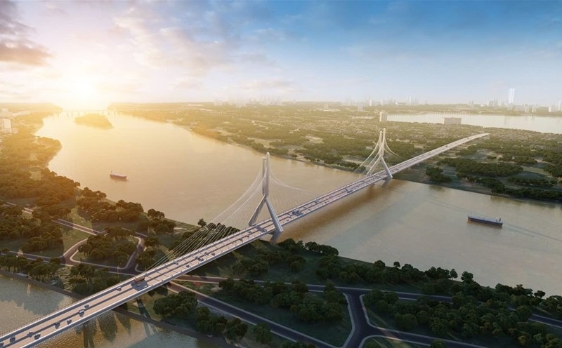 Huyện sẽ sở hữu tòa nhà chọc trời cao nhất Việt Nam dự kiến làm đường 5.000 tỷ kết nối với siêu cầu 15.000 tỷ vượt sông Hồng- Ảnh 2.