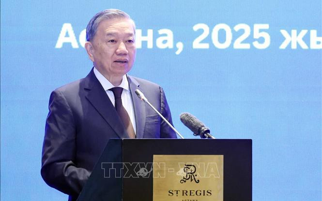 Tổng Bí thư Tô Lâm dự Tọa đàm bàn tròn doanh nghiệp Việt Nam - Kazakhstan