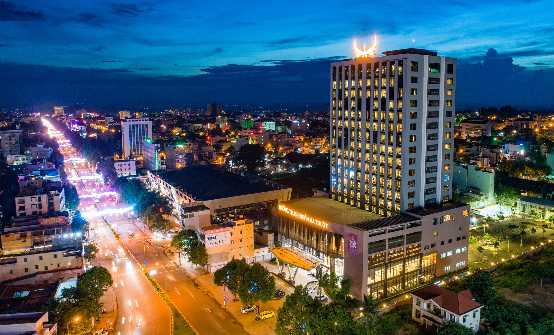 Khách sạn Mường Thanh tại TP. Buôn Ma Thuột, tỉnh Đắk Lắk Khách sạn Mường Thanh tại TP. Buôn Ma Thuột, tỉnh Đắk Lắk