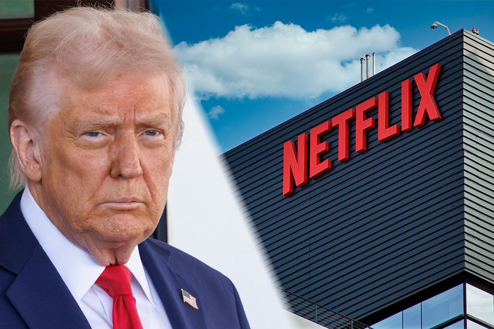 Netflix mất 20 tỷ USD chỉ sau 1 tuyên bố sốc của ông Trump - ảnh 1