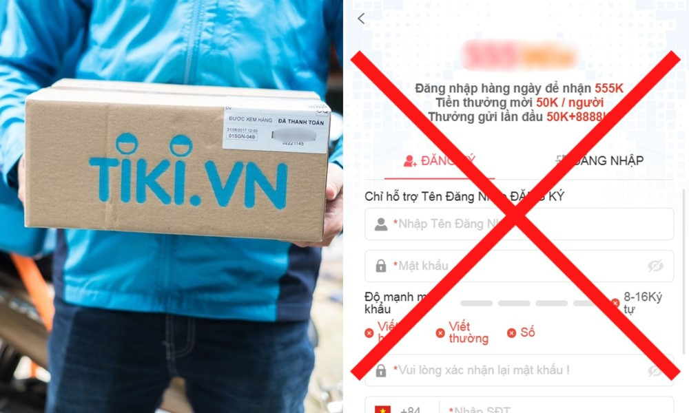 Một sàn thương mại điện tử của Việt Nam bất ngờ bị chuyển hướng sang website cá độ - ảnh 2