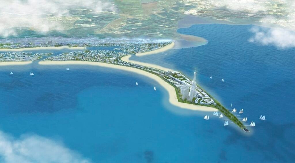 Việt Nam sắp có tòa tháp chọc trời 108 tầng vươn mình giữa biển khơi, xóa bỏ kỷ lục của Landmark 81- Ảnh 1. Việt Nam sắp có tòa tháp chọc trời 108 tầng vươn mình giữa biển khơi, xóa bỏ kỷ lục của Landmark 81- Ảnh 1.