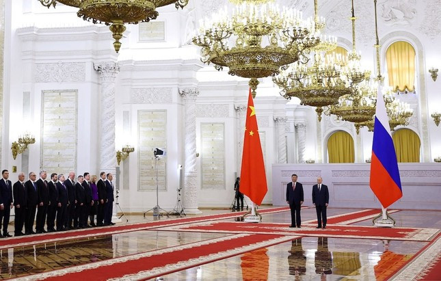 Lãnh đạo Nga - Trung Quốc khẳng định quan hệ bền chặt trong cuộc gặp tại Điện Kremlin ảnh 1