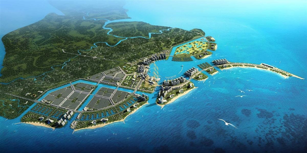 Huyện xa xôi cách trở của TP. HCM hình thành siêu dự án lấn biển: Giá đất nền tăng vọt- Ảnh 2. Huyện xa xôi cách trở của TP. HCM hình thành siêu dự án lấn biển: Giá đất nền tăng vọt- Ảnh 2.