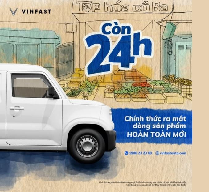 VinFast bất ngờ hé lộ hình ảnh đầu tiên về một mẫu xe điện hoàn toàn mới