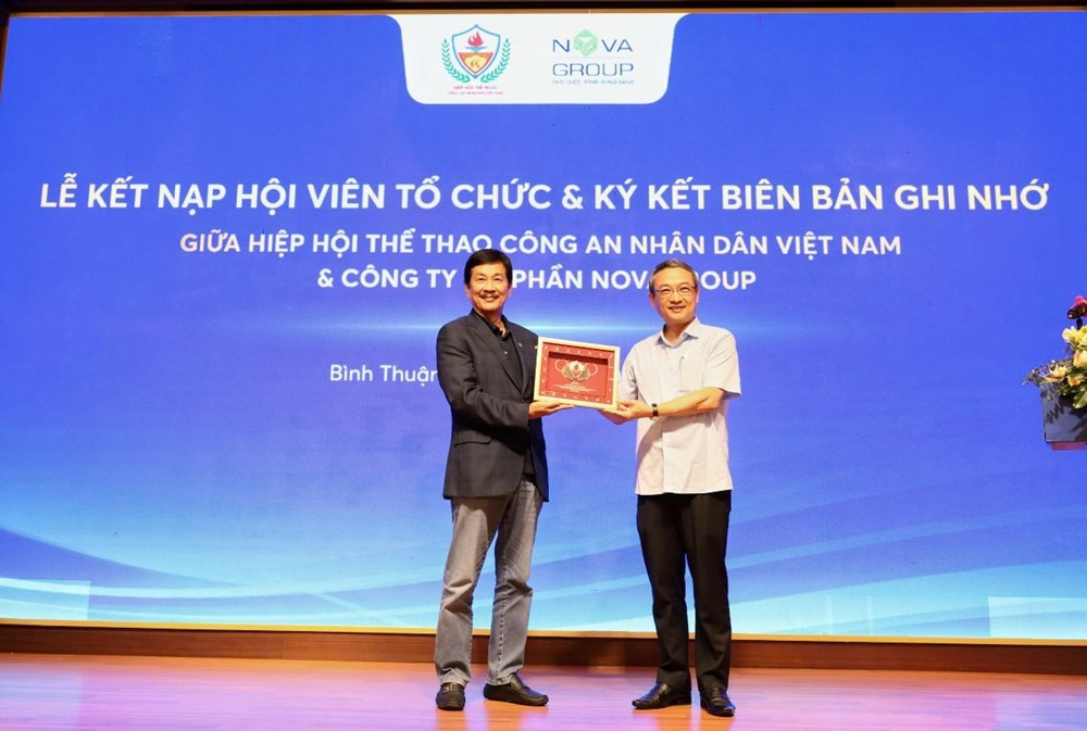 Chủ tịch Novaland bắt tay 'lực lượng' thể thao Công an Nhân dân, mở ra bước ngoặt hợp tác quan trọng - ảnh 1