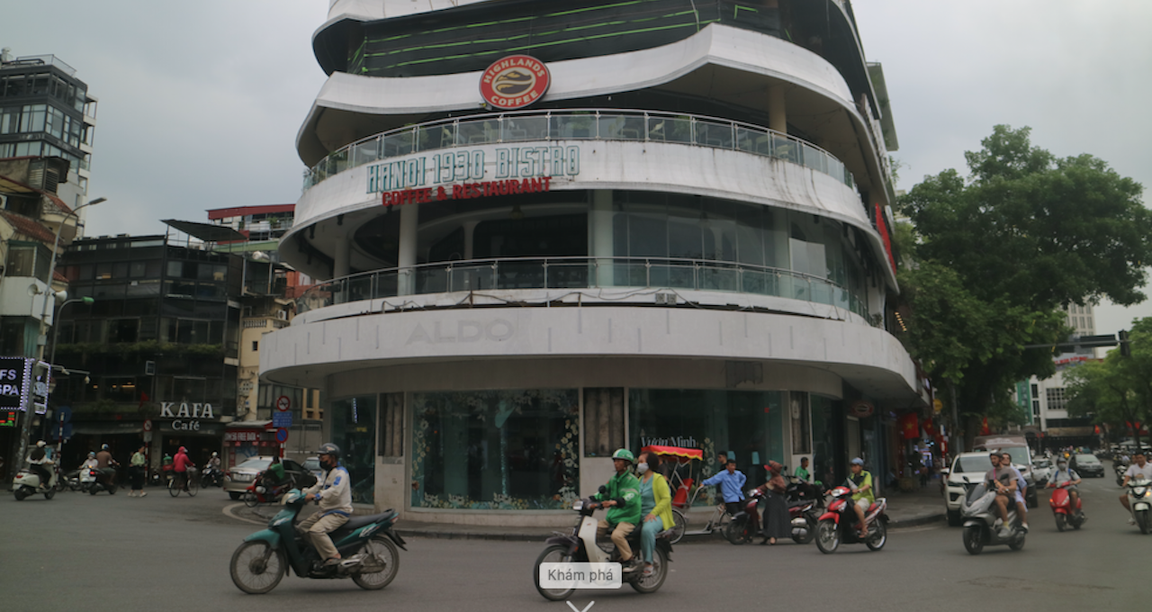 Cảnh hoang lạnh trong tòa nhà Hàm cá mập trước khi phá dỡ