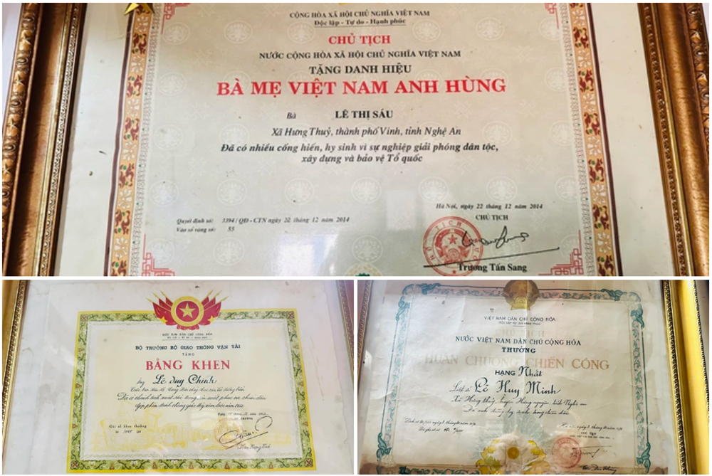Mẹ Việt Nam Anh hùng 102 tuổi vừa được Tổng Bí thư Tô Lâm thăm, tặng quà: 2 con trai đều là liệt sĩ, cháu nội là Đại tá quân đội - ảnh 3