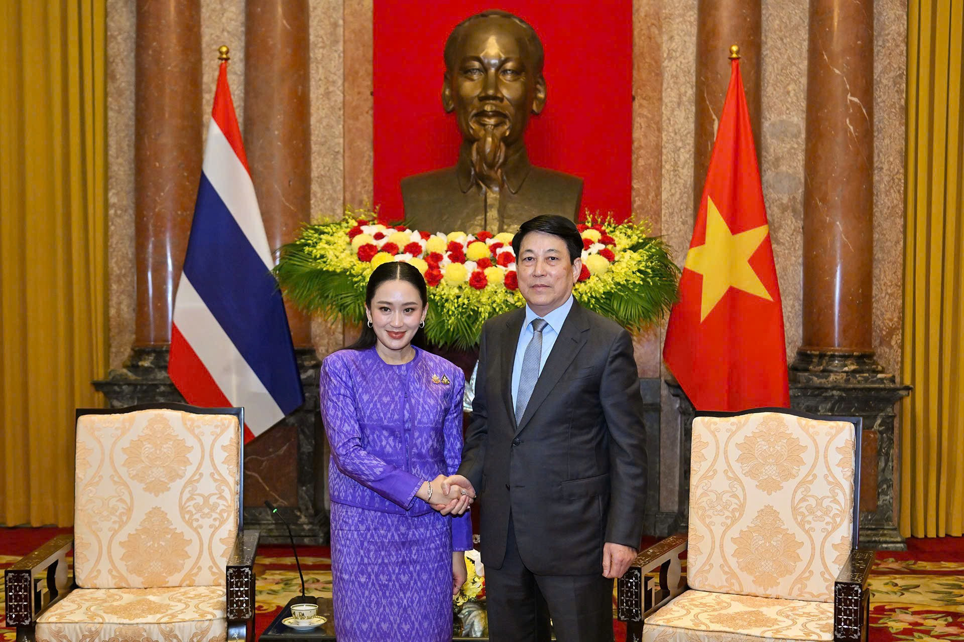 Chủ tịch nước Lương Cường mời Nhà vua Thái Lan thăm Việt Nam ảnh 1