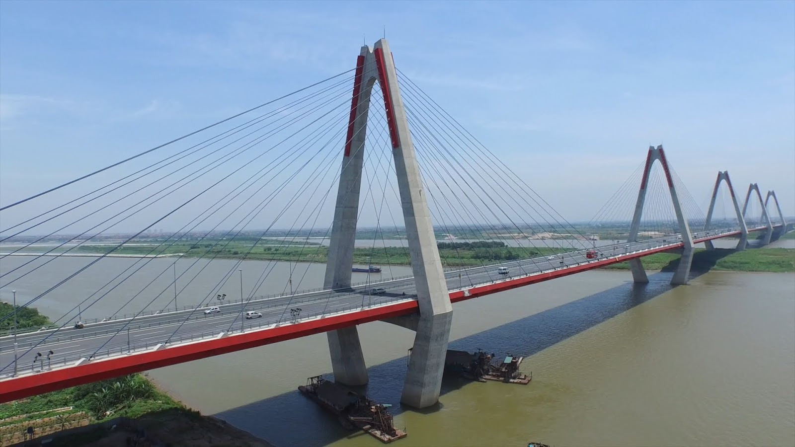 Cầu vượt sông đạt nhiều kỷ lục thế giới tại Việt Nam: Sở hữu công nghệ đặc biệt, chi phí đầu tư hơn 13.600 tỷ đồng- Ảnh 4. Cầu vượt sông đạt nhiều kỷ lục thế giới tại Việt Nam: Sở hữu công nghệ đặc biệt, chi phí đầu tư hơn 13.600 tỷ đồng- Ảnh 4.