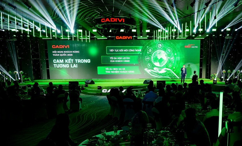 Cadivi tiến vào 'kỷ nguyên xanh': Đưa dây cáp điện vật liệu xanh đến mọi công trình Việt Nam.