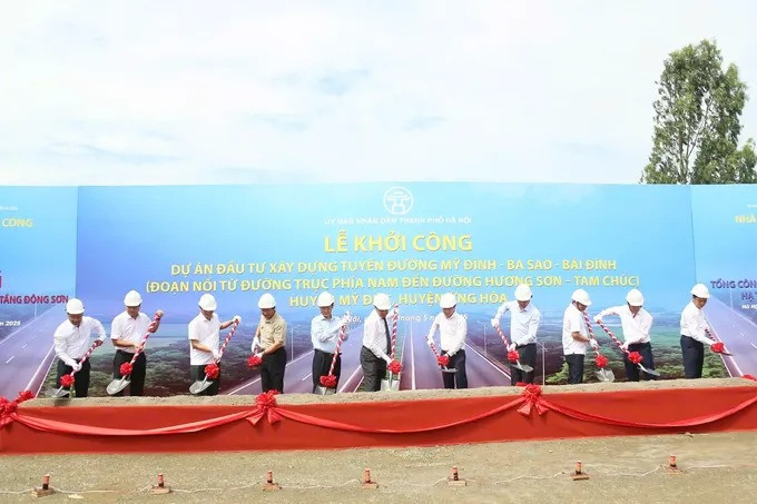 Khởi công tuyến đường tâm linh văn hoá hơn 2.500 tỷ kết nối 3 ngôi chùa lớn nhất miền Bắc- Ảnh 1. Khởi công tuyến đường tâm linh văn hoá hơn 2.500 tỷ kết nối 3 ngôi chùa lớn nhất miền Bắc- Ảnh 1.