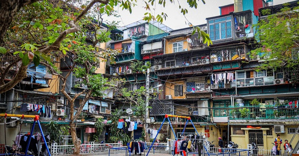 Cận cảnh khu tập thể cũ nát tại ‘đất vàng’ Hà Nội sắp được cải tạo thành tòa nhà cao 55 tầng
