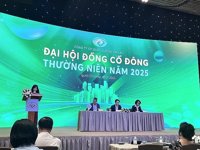 Quốc Cường Gia Lai tổ chức ĐHĐCĐ thường niên 2025 chiều 17/5