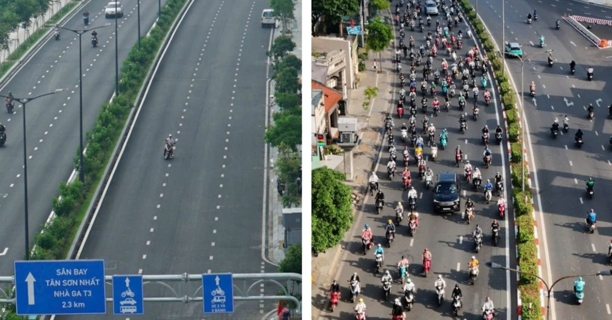 Có đường 4.800 tỷ nối ga T3, nghìn xe vẫn 'chôn chân' hướng vào trung tâm TPHCM