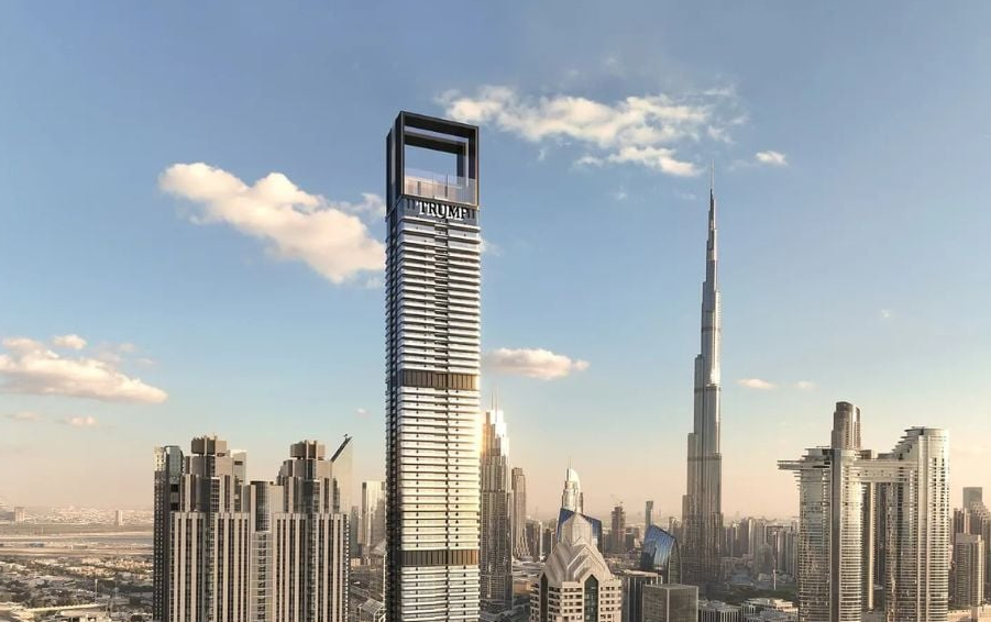 Tòa nhà chọc trời Trump Tower gây sốt ngay khi được công bố, giá khởi điểm một căn 26 tỷ đồng - ảnh 2