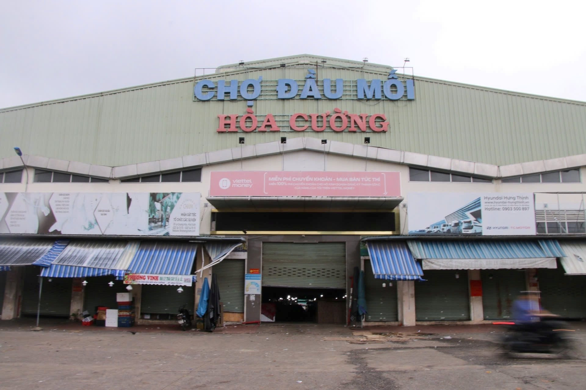 Chợ đầu mối Hòa Cường. Nguồn ảnh: Báo Công lý Chợ đầu mối Hòa Cường. Nguồn ảnh: Báo Công lý