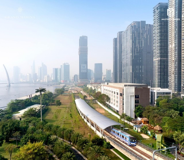 Tòa nhà chọc trời cao thứ 3 thành phố giàu nhất Việt Nam đã hoàn thiện: Cao 55 tầng, có sự kết nối giao thông độc đáo nhất cả nước- Ảnh 2. Tòa nhà chọc trời cao thứ 3 thành phố giàu nhất Việt Nam đã hoàn thiện: Cao 55 tầng, có sự kết nối giao thông độc đáo nhất cả nước- Ảnh 2.