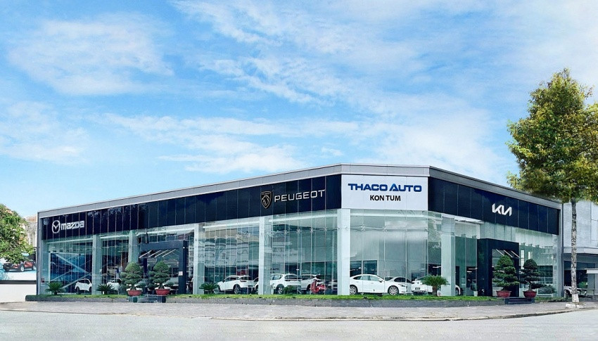 THACO AUTO của ông Trần Bá Dương đã phủ khắp Việt Nam với hơn 453 showroom và xưởng dịch vụ