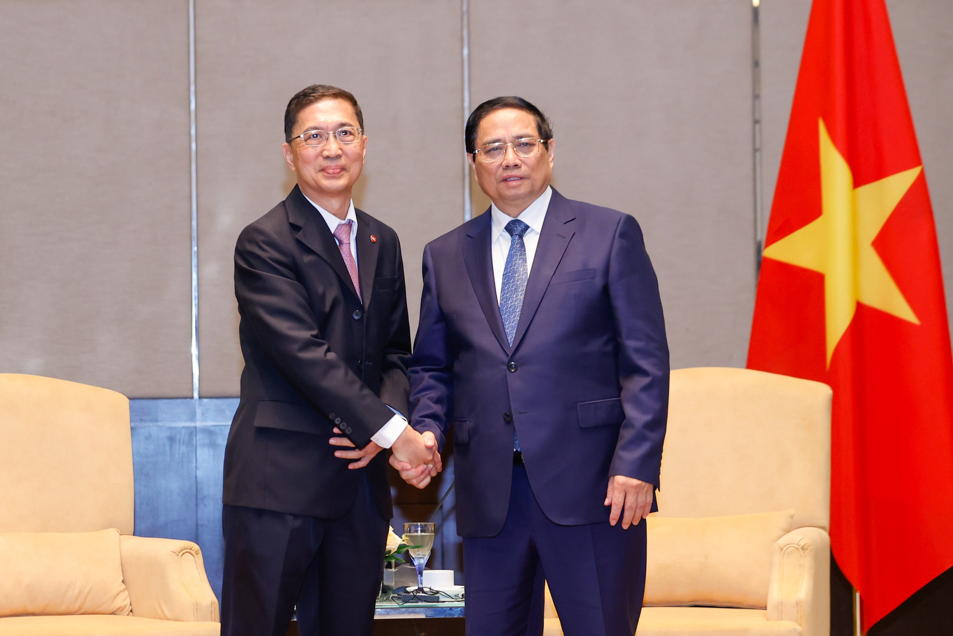 Thủ tướng Phạm Minh Chính làm việc với các doanh nghiệp hàng đầu Malaysia- Ảnh 1. Thủ tướng Phạm Minh Chính làm việc với các doanh nghiệp hàng đầu Malaysia- Ảnh 1.