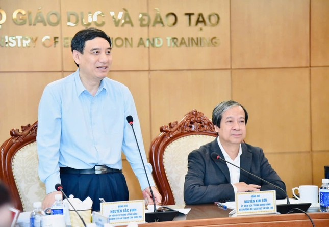 Bộ trưởng Bộ GD&ĐT Nguyễn Kim Sơn: 'Trong Đại học Quốc gia có trường mầm non, tại sao không?' ảnh 2
