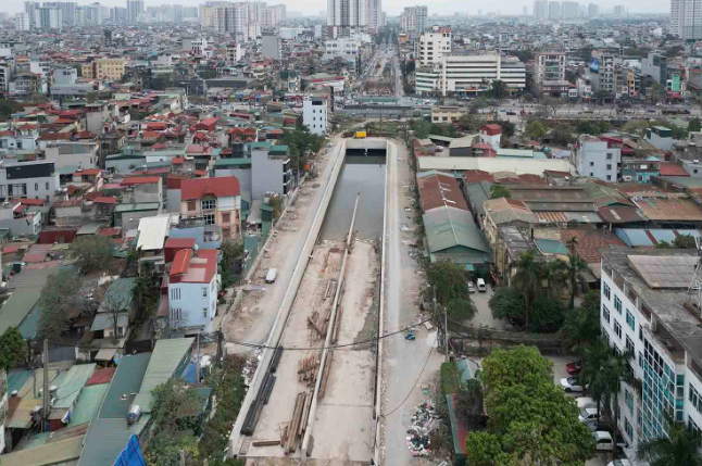 Hôm nay, chính thức tái khởi động tuyến đường 1.300 tỷ 'đắp chiếu' nhiều năm giữa lòng Hà Nội- Ảnh 3.