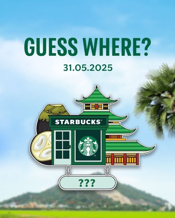 Đoán địa danh Starbucks sắp đặt chân tới chỉ qua… một bức ảnh?