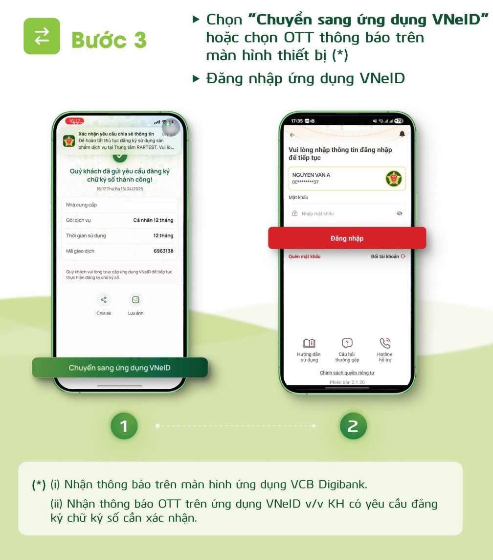 Chỉ mất vài phút: 7 bước đăng ký tính năng mới nhất của Vietcombank ngay trên app