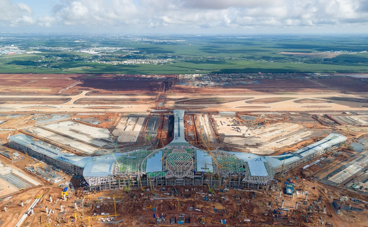 Siêu sân bay của Việt Nam dự kiến hoàn thành cuối năm nay đang xây dựng lại gặp khó- Ảnh 2. Siêu sân bay của Việt Nam dự kiến hoàn thành cuối năm nay đang xây dựng lại gặp khó- Ảnh 2.