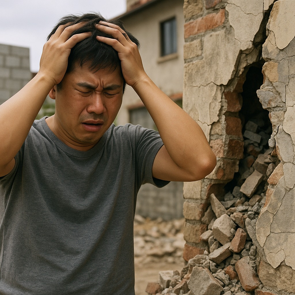 Xây nhà làm nứt tường hàng xóm sẽ lãnh hậu quả gì?- Ảnh 1. Xây nhà làm nứt tường hàng xóm sẽ lãnh hậu quả gì?- Ảnh 1.