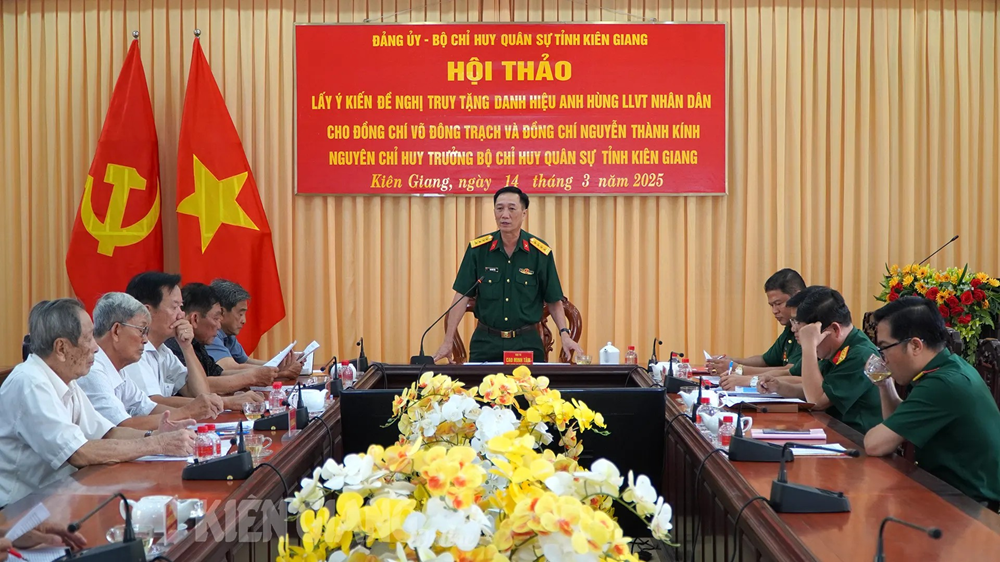 Đề nghị truy tặng danh hiệu Anh hùng LLVT nhân dân thời kỳ kháng chiến chống Mỹ, cứu nước cho 3 cán bộ, liệt sĩ - ảnh 1