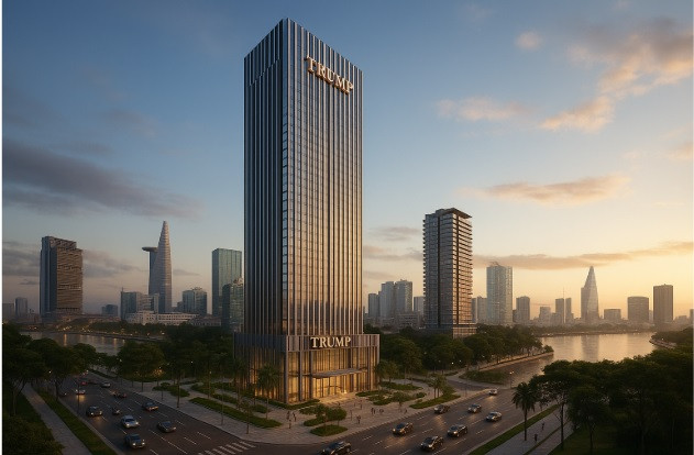 Dự kiến 1 năm nữa, tòa Trump Tower đầu tiên tại Việt Nam sẽ được khởi công- Ảnh 1. Dự kiến 1 năm nữa, tòa Trump Tower đầu tiên tại Việt Nam sẽ được khởi công- Ảnh 1.