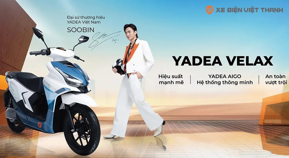 Tân binh xe điện Yadea Velax ra mắt tại Việt Nam, 'khè trực tiếp' Honda Icon e: với mức giá dưới 30 triệu đồng