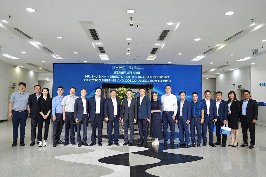 Tập đoàn hàng hải lớn nhất Trung Quốc làm việc cùng VIMC để mở rộng hợp tác sáng kiến 'Vành đai - Con đường'