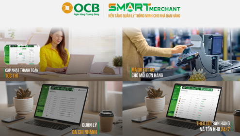 OCB ra mắt nền tảng quản lý bán hàng và thanh toán thông minh