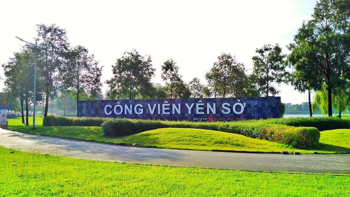 Công viên Yên Sở. Nguồn ảnh: VinWonders Công viên Yên Sở. Nguồn ảnh: VinWonders