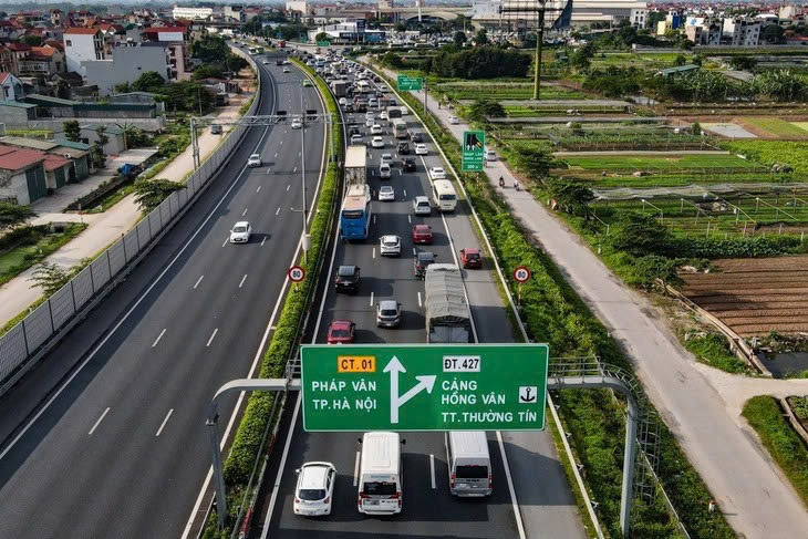 Dự án 3.200 tỷ giúp giảm ùn tắc cao tốc Pháp Vân - Cầu Giẽ vẫn ‘đứng hình’ sau gần 2 năm khởi công- Ảnh 1. Dự án 3.200 tỷ giúp giảm ùn tắc cao tốc Pháp Vân - Cầu Giẽ vẫn ‘đứng hình’ sau gần 2 năm khởi công- Ảnh 1.