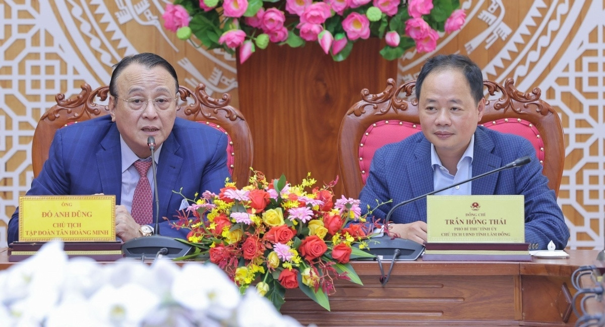 Tập đoàn Tân Hoàng Minh kiến nghị tỉnh Lâm Đồng giao đất để đầu tư dự án Khu đô thị thông minh