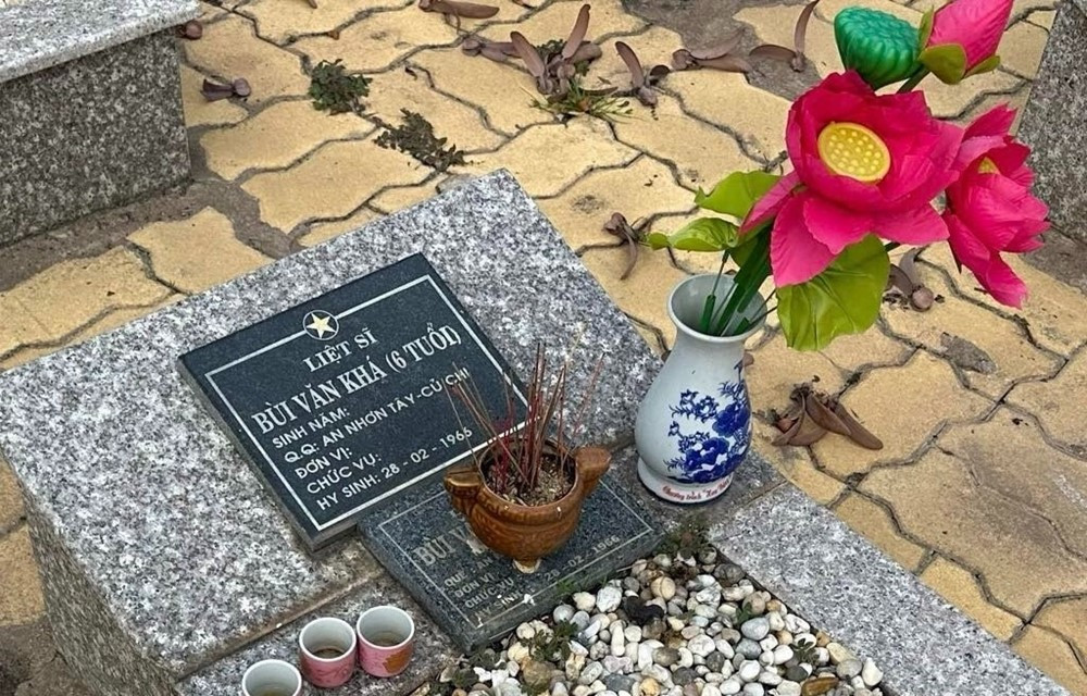 Thông tin chính thức về mộ ‘liệt sĩ 6 tuổi’ gây xôn xao dư luận - ảnh 1