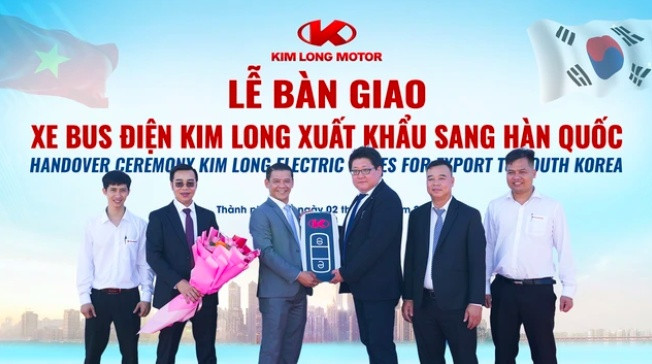 Tính năng đặc biệt khiến xe buýt Việt lọt mắt xanh đối tác Hàn